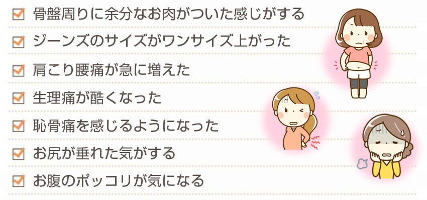 出産で骨盤が広がる要因について