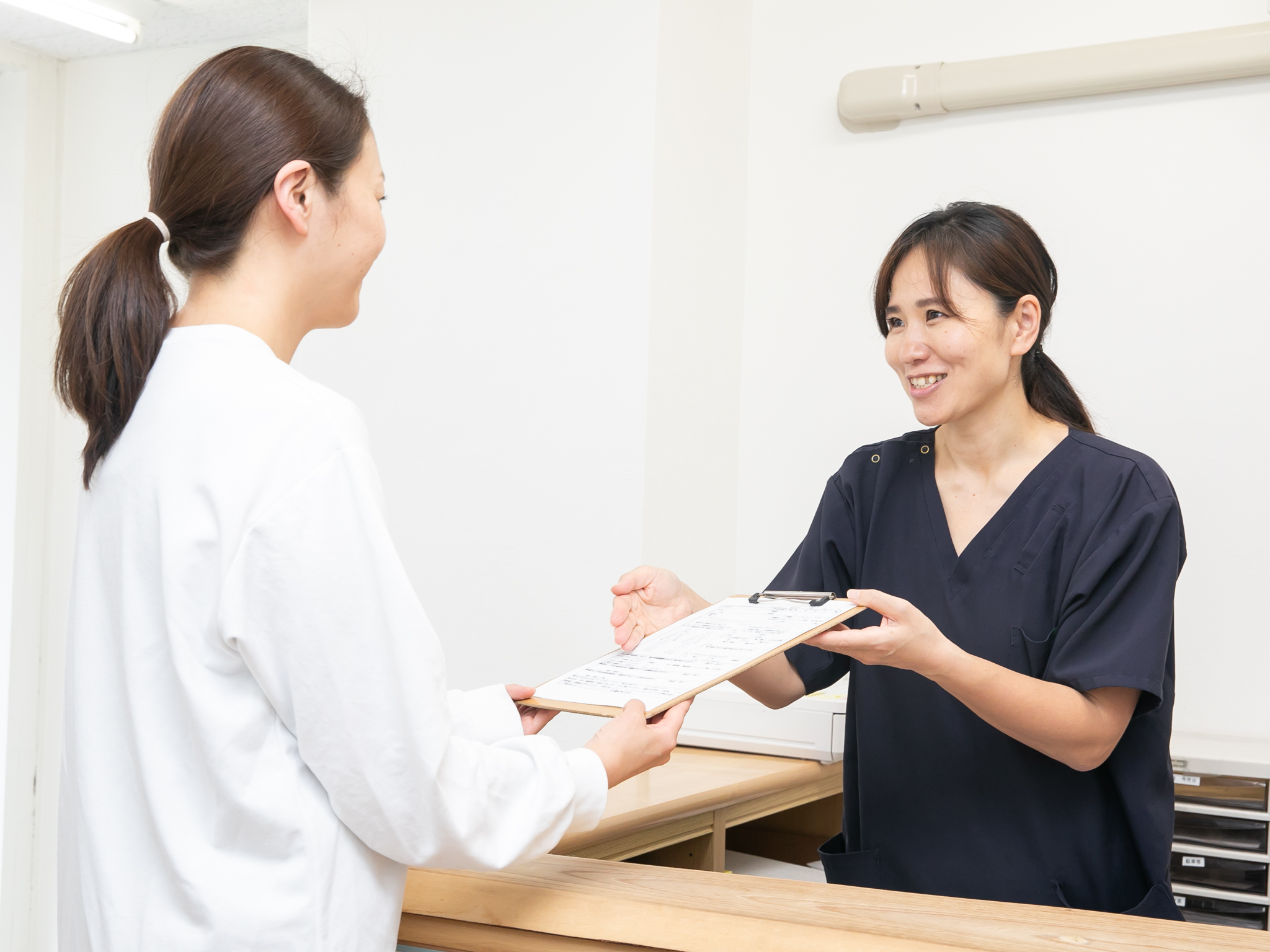 一人ひとりに合わせたカウンセリング・問診